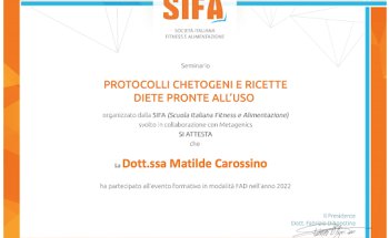 Dott.ssa Matilde Carossino Nutrizionista